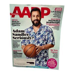 AARP Magazine October November 2022 Adam Sandler Linda Ronstadt Cool Vacations
